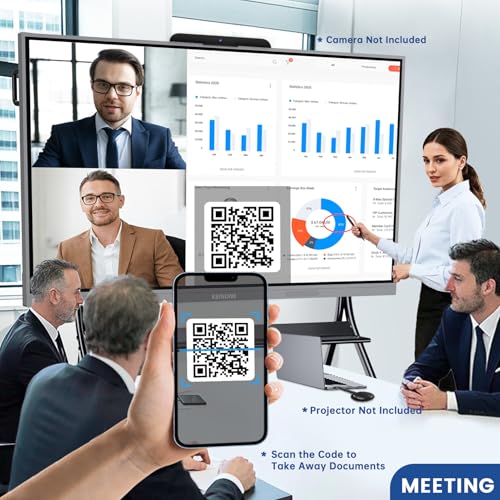 Image of 65'' 4k Smart Board Touchscreen Interactive Whiteboard for Classroom Office | Google Certified, Android 14 OS, 8RAM, 128 GB, Open App Ecosystem, Electronic Digital Whiteboard, Gray