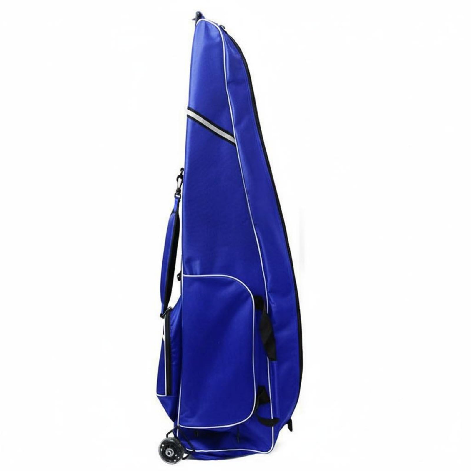 Fencing Gear Case TISHITA Azul con Ruedas y Compartimiento para Casco 4