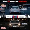 Pahaa X18 4K Dual Dash Cam Front and Rear, Free 64GB Card Support 256G Max, 5.8G WiFi - up to 20MB/s Fastest Download Speed with App, 4K 2160P/FHD Dash Camera, 3" IPS, G-Sensor,24H Parking Mode #2