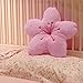 Walbest Cute Sakura Throw Pillows Kawaii Room Decor, Cherry Blossom Plush Pillow Decorative Flower Pillow for Couch Decor Pink 15.75