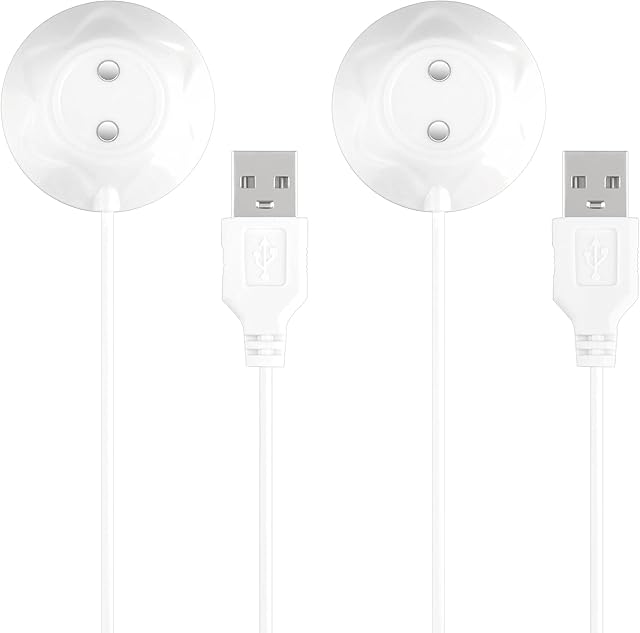 BXIZXD Only-12mm Replacement Rose Charger Cable, Standing Magnetic Adapter Fast USB Charging Cable for Rose, 2 Pack