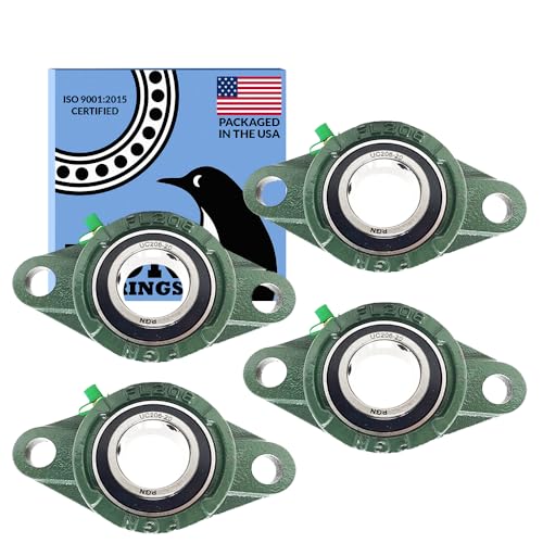 Image of PGN UCFL206-20 (4 Pack) 2-Bolt Flange Bearing 1-1 /4 inch Bore
