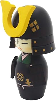 Usaburo 590-237 Takeda Shingen Kokeshi Doll