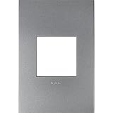 Legrand adorne 1-Gang Wall Plate (1, Magnesium)