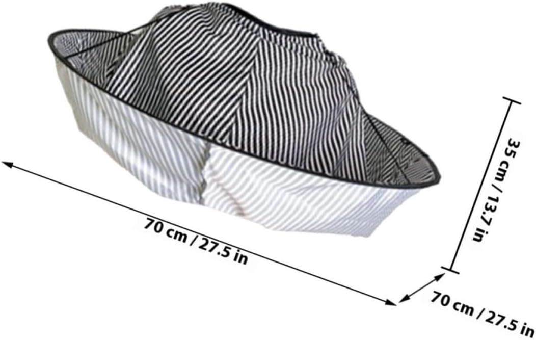 Adult Hair Cutting Cape for Salon Use, Portable and Foldable Haircut Apron Made of Cloth, Keeps Floor Clean, for Professional Barber and Hairdressing Styling