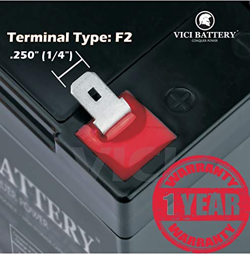 Vici Battery 12V 12Ah Replacement Battery For Pride Mobility Gogo Scooter - 2 Pack Brand Product #TOP2