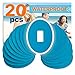 FixiC Patches for G4 G5 - Waterproof Adhesive – Best Fixation for G4 G5 - Oval - Pre Cut - Blue Color - Pack of 20