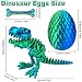 Imagen de Dubydu 4 Huevos de Dinosaurio Impresos en 3D