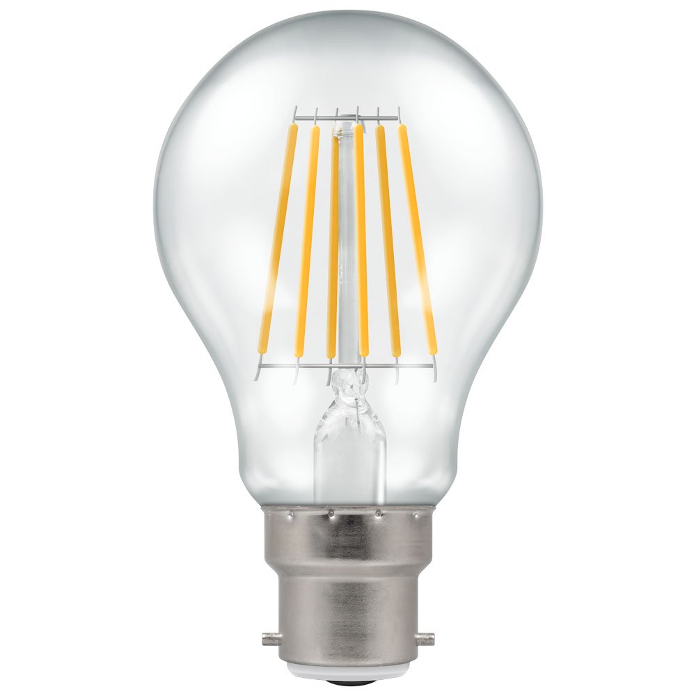 Crompton Lamps CL4207 LED Filament Lamp B22 Bayonet Cap, Multicolor