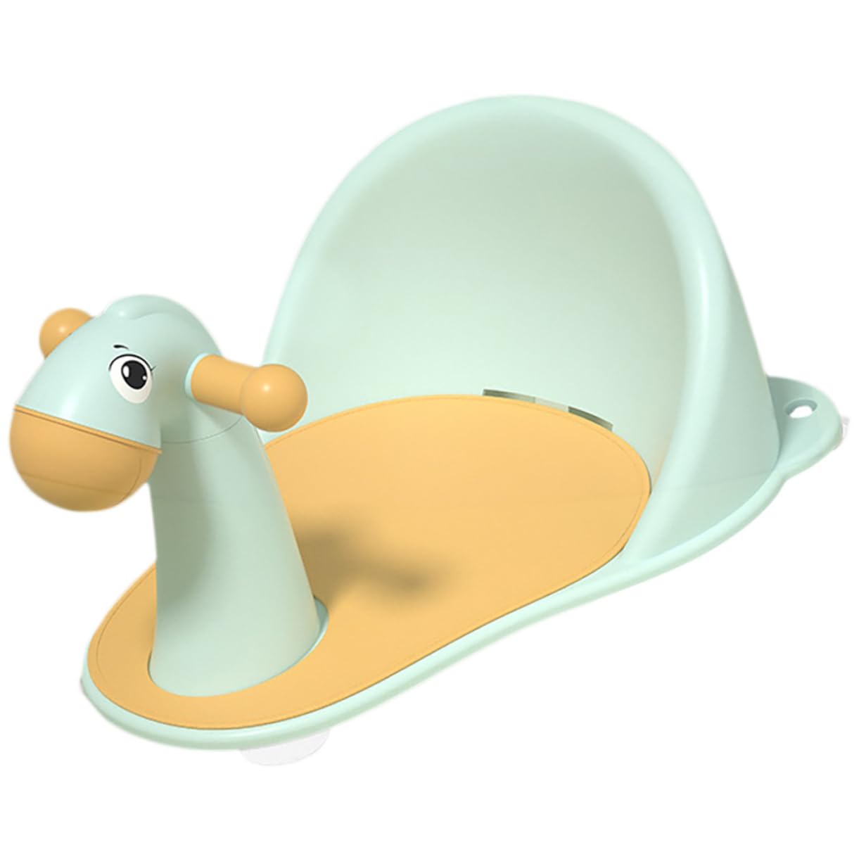 Silla de Baño para Bebés Ventosas Antideslizantes, Asiento de Bañera de Pp Fácil de Limpiar Adecuado para Recién Nacidos y Niños Pequeños