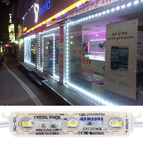 Amazon.com: Crystal Vision CVT3SW3K-KIT50 LED Storefront Window