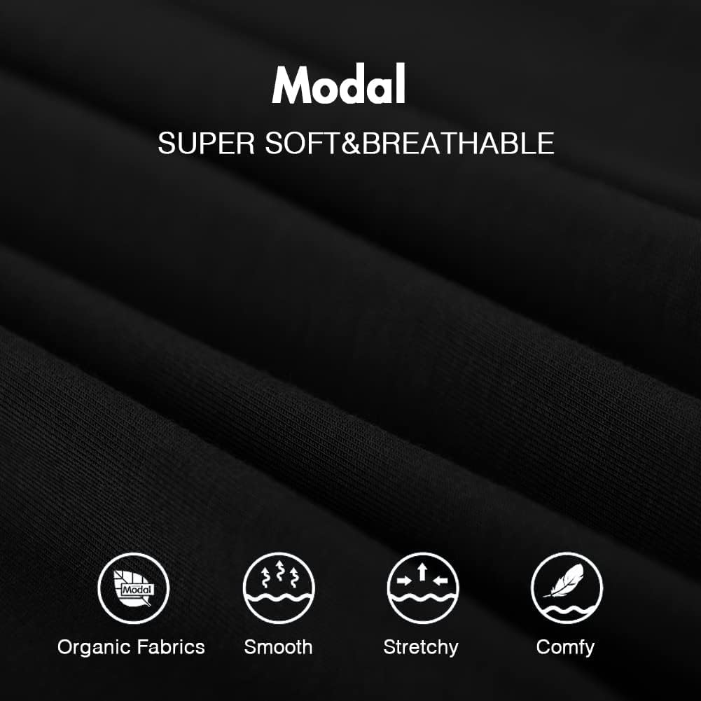 SWOMOG Women Long Nightgown Pajama Dress Soft Strap Nightdress Summer Sleeveless Nightshirt Lounge Dress with Pockets - Image 6