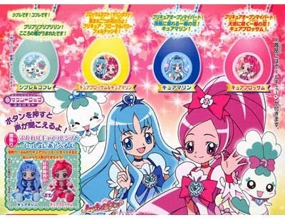 Amazon ガシャポン サウンドロップコンパクト ハートキャッチプリキュア 全4種セット フィギュア ドール 通販