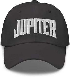 Jupiter Baseball Cap Jupiter Dad Hat Florida FL Hat Embroidered Souvenir