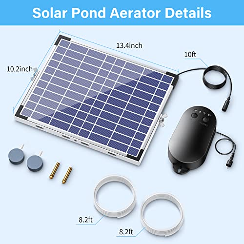 Kit filtro y fuente para estanque solar 15W NFESOLAR miniatura 5