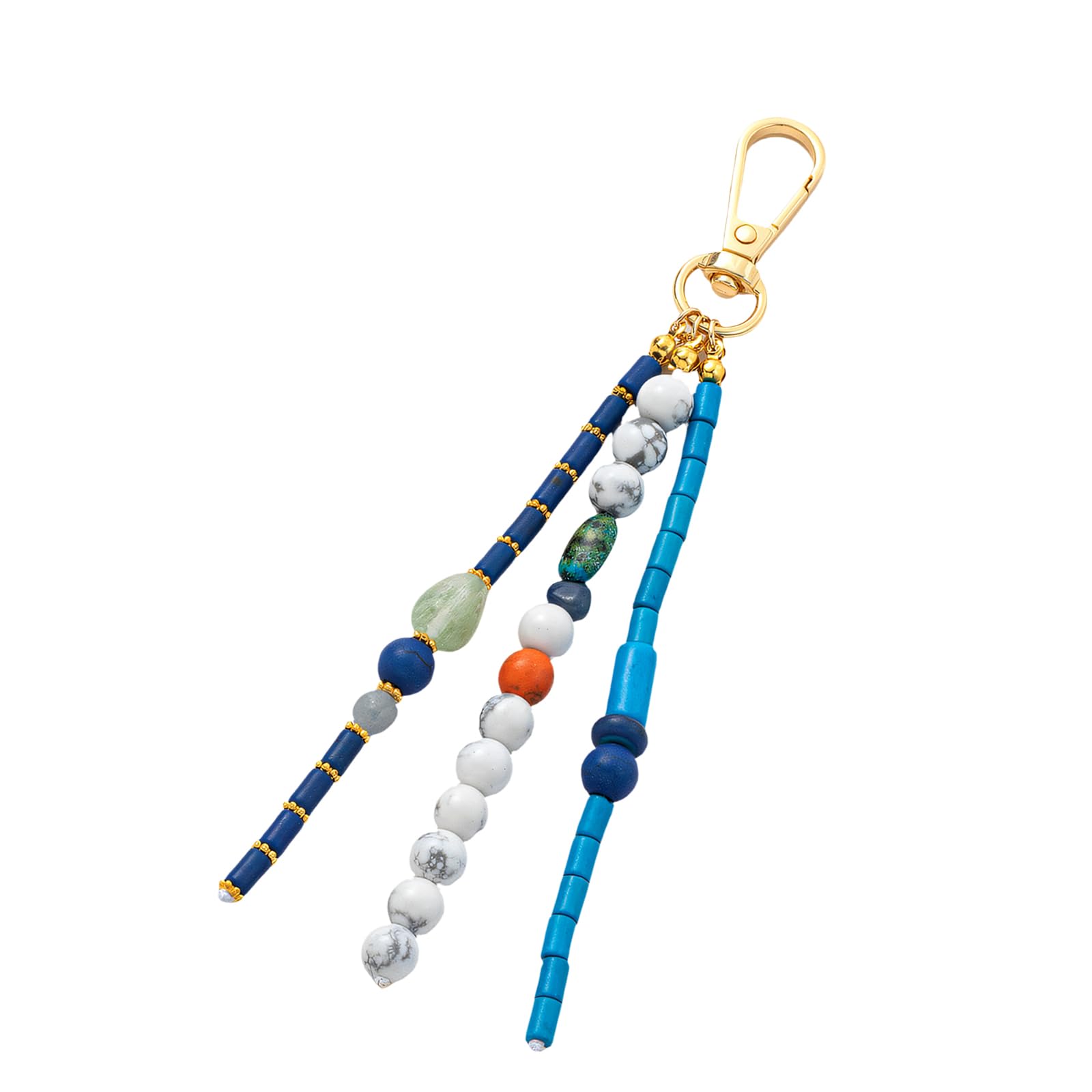 Baodss Stylish Kirsite Keychain With ABS Materials Bag Pendant For Keys And Bags Sturdy And Fashionable Accessory