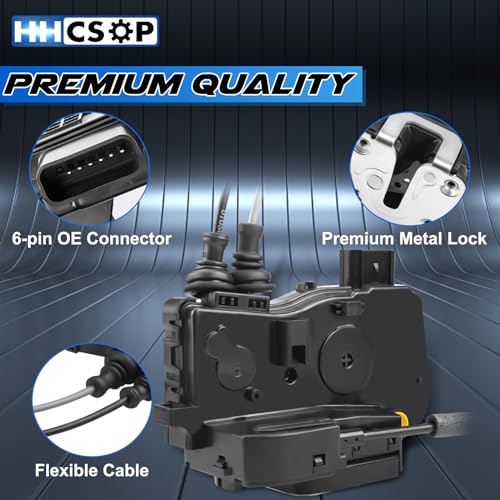 Image of Front Left Driver Door Lock Actuator Motor for Hyundai Sonata 2011-2015 | for 2011 2012 2013 2014 2015 Hyundai Sonata Door Latch Assembly, Replace 81310-3S010, 813103S010
