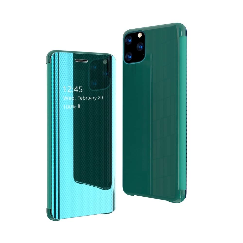 Coque légère iPhone 11 Pro Max rigide haut de gamme plaqué miroir argent - 7