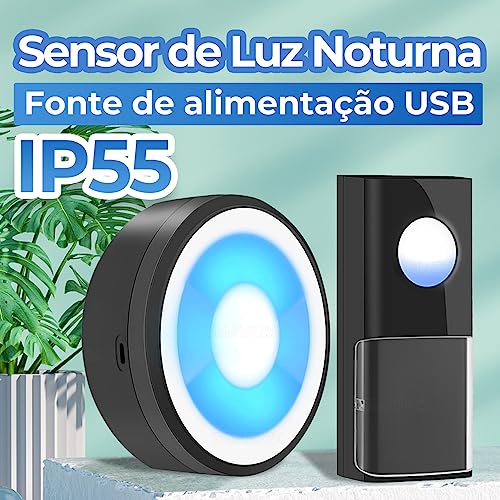 Campainha sem fio, Função de memória, Campainhas à prova d'água, IP55 à prova de água, 60 melodias,