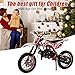 gihusrzx 50cc Dirt Bike for Adults & Kids, 2-Stroke Mini Bike Gas Powered Off Road Motorbike Motorcycle Motorcross with Speeds up to 25 MPH for Uphill and Off-Road for Youth Riders, Support 330IBS Red
