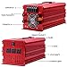 BESTEK 2000W Power Inverter 3 AC Outlets DC 12V to 110V AC Car Power Converter for Camping Outdoor Power Supply ETL Listed