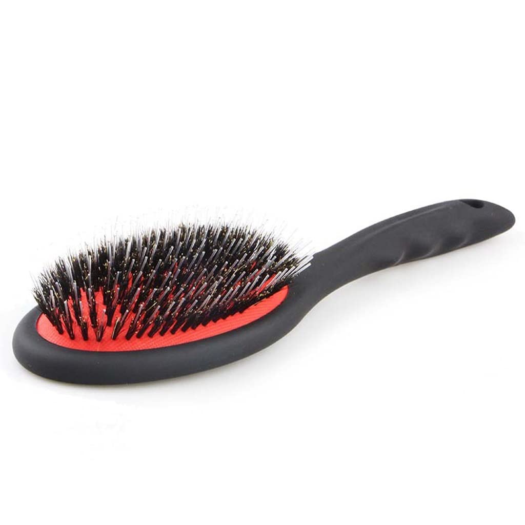 Pettine da Barbiere Pettine for parrucchiere cuscino d'aria addominali La maniglia curva di plastica Il pettine anti-statico del massaggio antistatico è adatto for gli uomini e le donne uso domestico