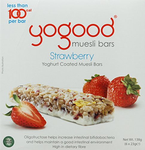 Yogood Strawberry Yoghurt Coated Muesli Bars 138g