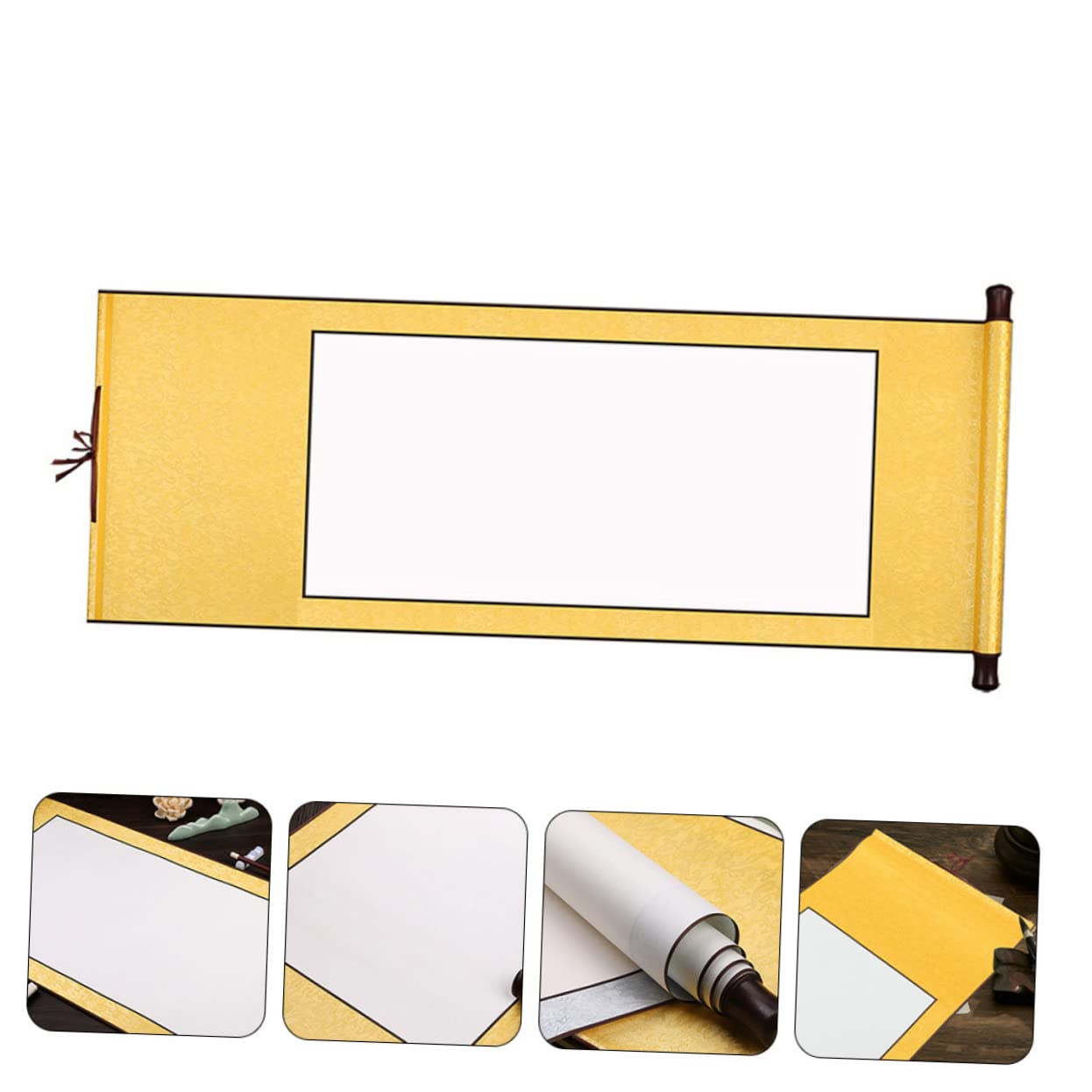 EXCEART 3piezas Papel De Caligrafía Profesional De Xuan Para Escritura y Pintura Diseño Ligero y Portátil Accesorio Para Decoración De Paredes