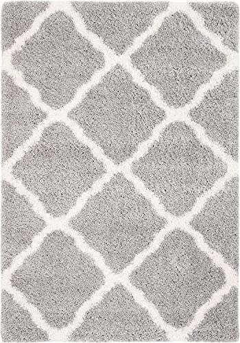 Image of Soft Modern Shag Area Rugs Fluffy Living Room Carpet Comfy Bedroom Home Decorate Floor Kids Playing Mat Size 8x10 Feet Color Multi O