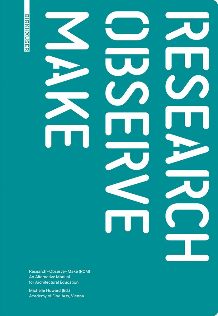 Guide Research Observe Make à lire au studio d'architecture pour s'inspirer au quotidien