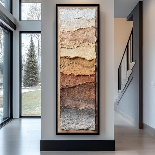 Impression verticale allongée 50 x 150 cm pour tableau sur toile salon