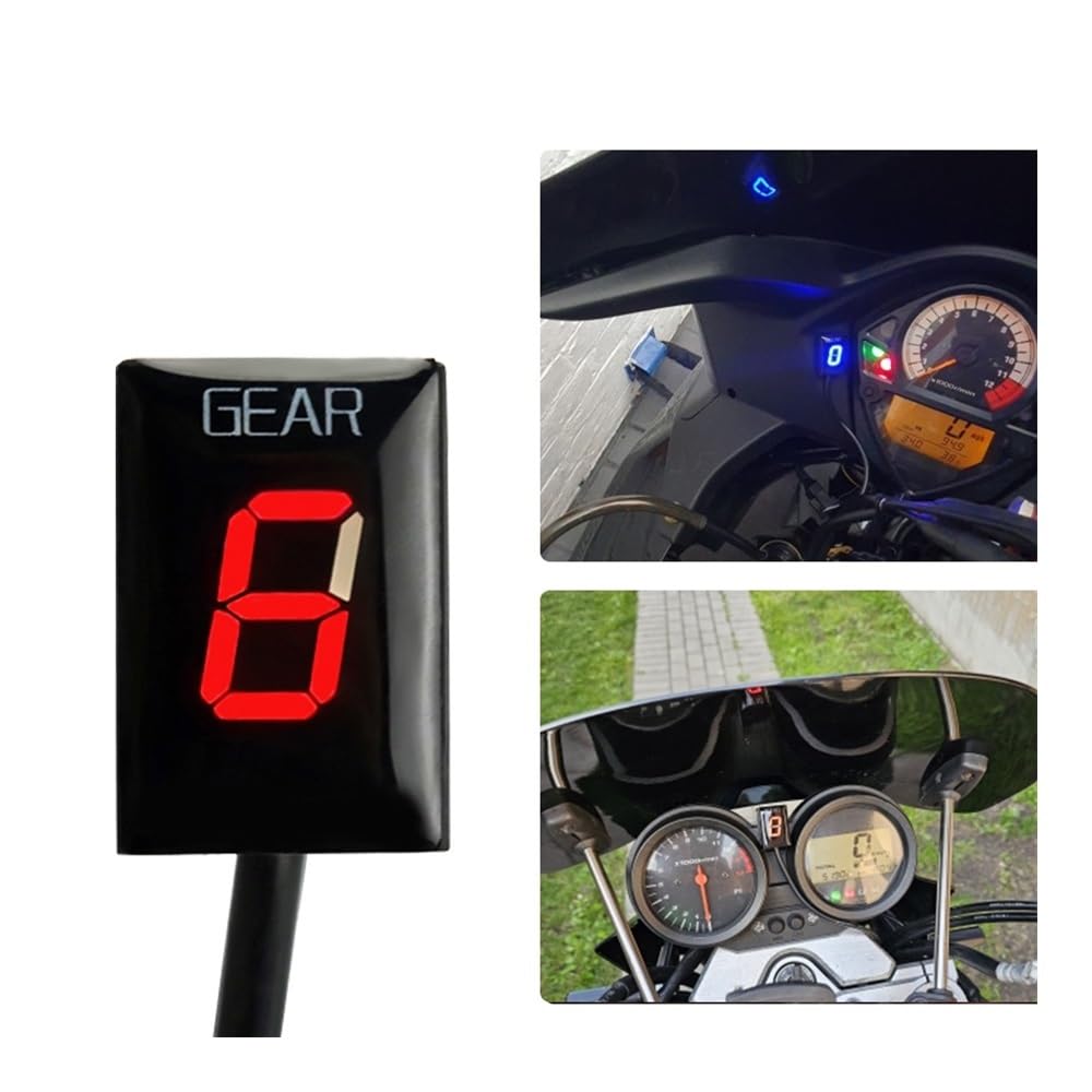 Indicador de Marcha Indicador De Marchas Motocicleta para SU&ZUKI GSR750 GSR 750 GSR 600 GSR 400 GSR600 GSR400 2017, Medidor De Visualización De Velocidad ECU