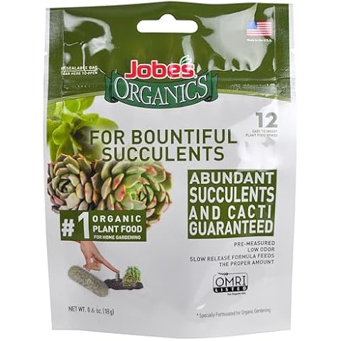Jobe's Organics Succulent Fertilizer Spikes Cover