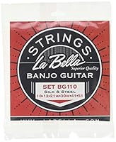 Algopix Similar Product 2 - La Bella BG110 Banjo Guitar 010/051