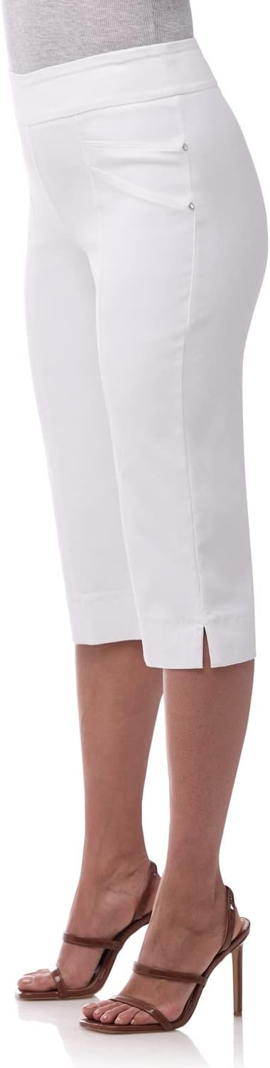Rekucci Womens Ease into Comfort Capri with Seams - Image 2