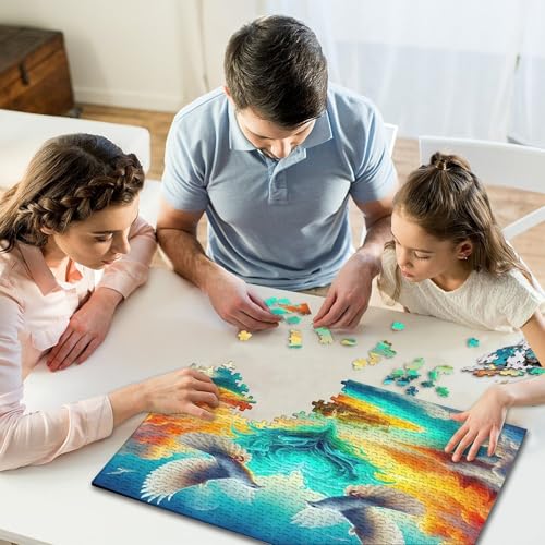 Puzzle de 1000 piezas de papel premium con acabado artístico de Isla Fantástica 6