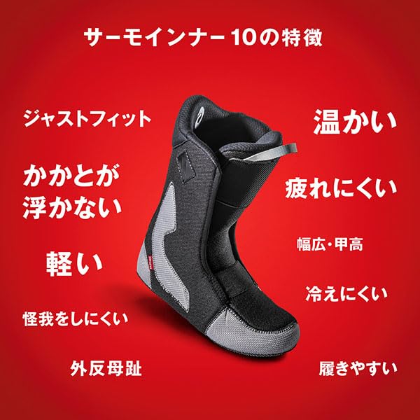 新品 25-26 ディーラックス エッジ プロ S4 ブーツ 26.5 ブラック 25-26 DEELUXE / EDGE PRO [S4インナー]・ディーラックス エッジプロ