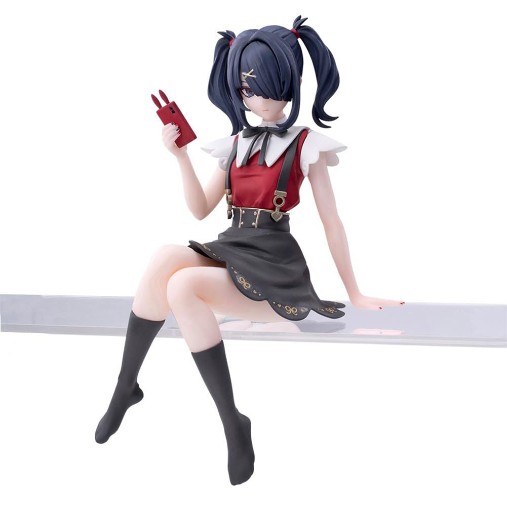 LUNK KAngel Figure AME-chan Anime Illustration Figure Anime Girl Figure Sitting Figurine Desktop Ornaments Collections: Ame-chan 9cm/3.54"