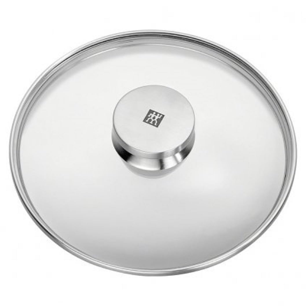 Zwilling TwinNova3 Stoofpan 24 cm met deksel groentemes 8 cm, 3-delig, steelpan zonder coating, hoge rand, vaatwasmachinebestendig, voor alle soorten fornuizen, zilver