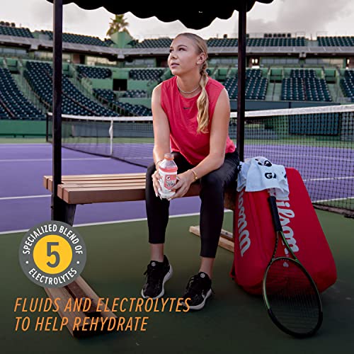 Gatorlyte Zero Electrolyte Beverage, Strawberry Kiwi, Zero Sugar Hydration, Specialized Blend Of 5 Electrolytes, No Artificial Sweeteners Or Flavors, 20Oz Bottles (12 Pack)​ #TOP2