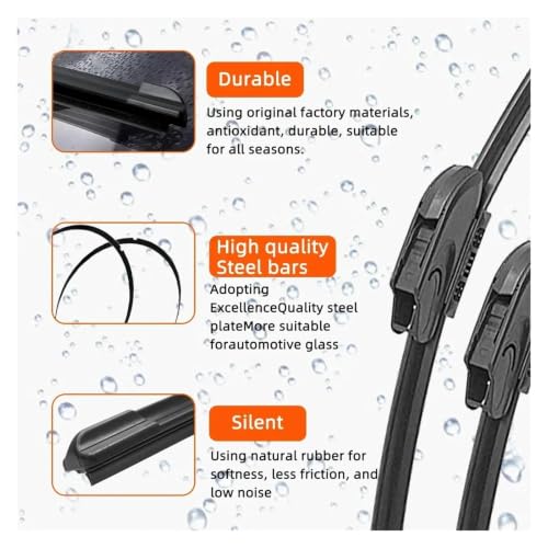 Limpiaparabrisas coche silencioso y accesorios multifuncionales para Twingo 4