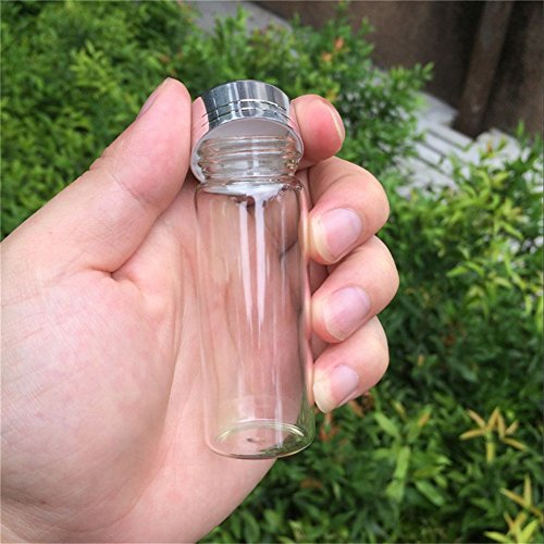Bocaux en aluminium vides 15-60ml dorés et argentés étanches pour cosmétiques maison