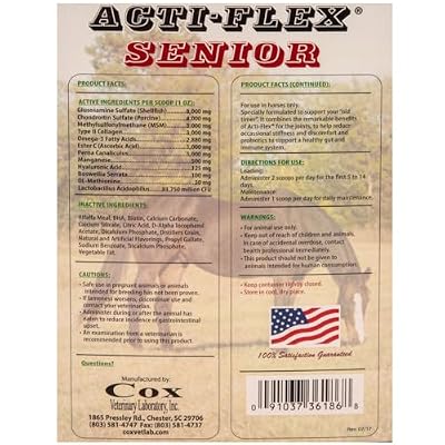 COX VETERINARY Labs Acti Flex Senior Powder, Joint Support, 16 lb