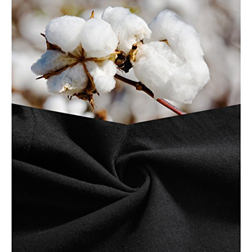 ZLYC Mens Long Leg Cotton Boxer Briefs Fit Underwear, 3/4 Pack4