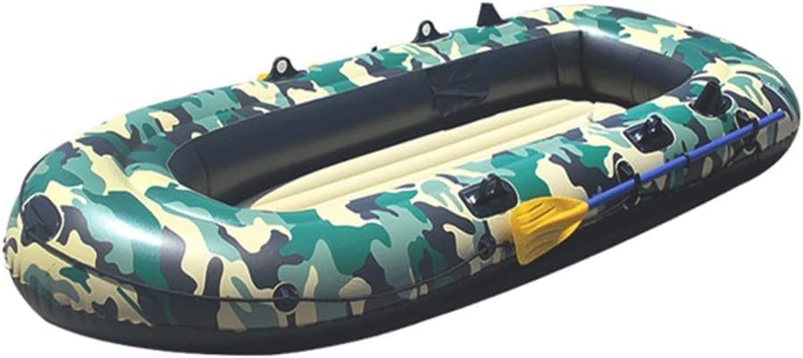 Bateau de pêche gonflable quatre personnes pour dérive en rivière