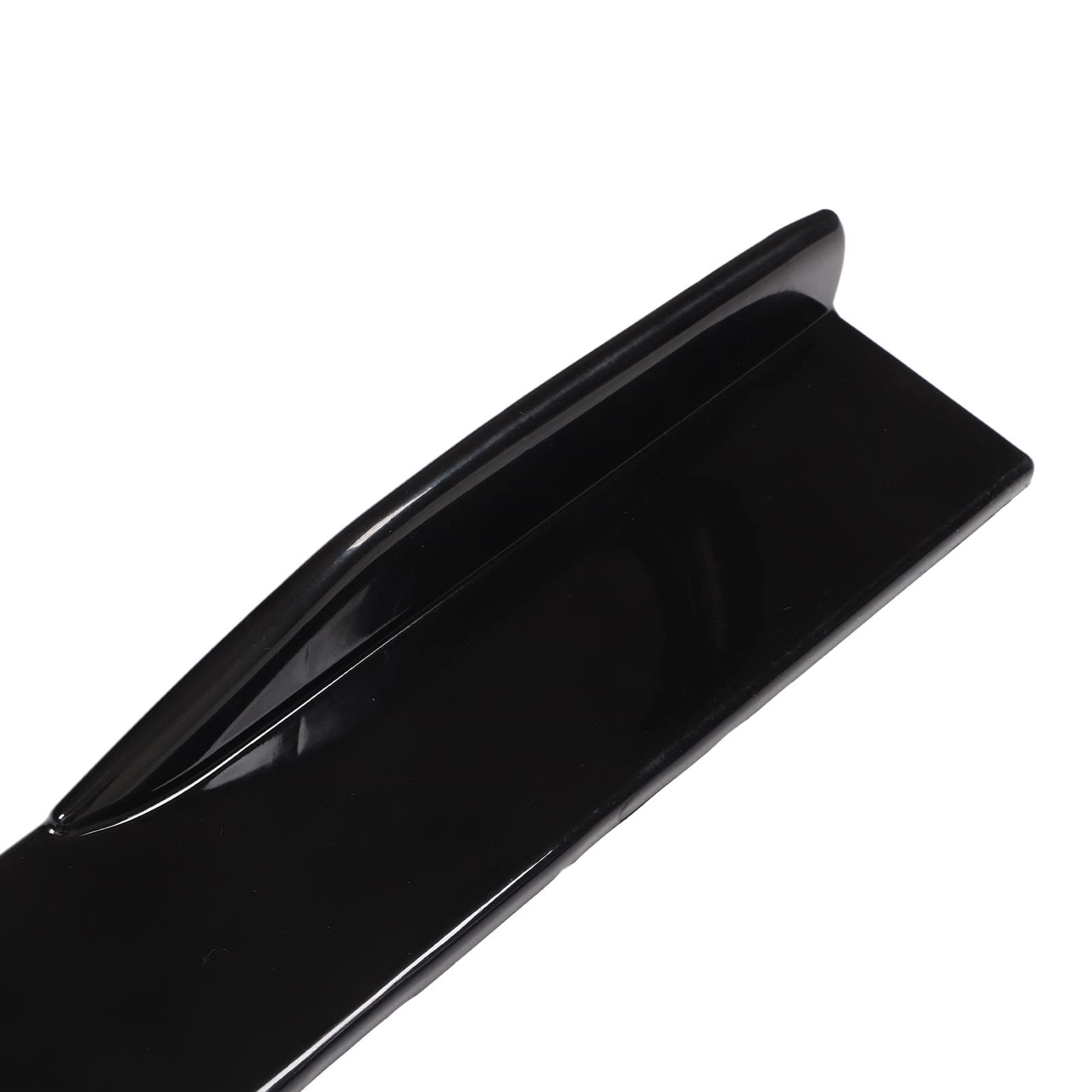 Seitenschweller, Universal Schwarz Glänzend ABS Karosserie Styling Teile 2 Stück for Auto Tuning Enthusiasten SUV Limousine Cabrio Fahrzeugmodifikationen
