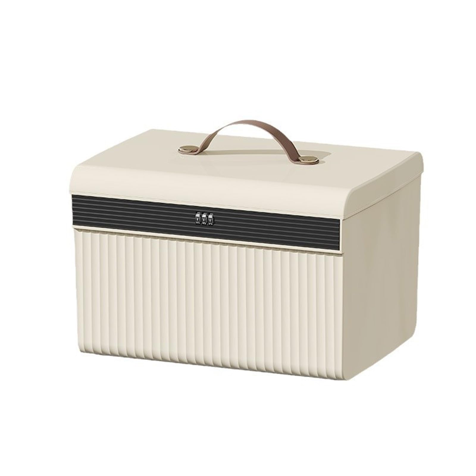 Large Capacity Safe with Code Secure Storage Box for Jewelry and Important Documents Travel Security Case Personals Item Security Box