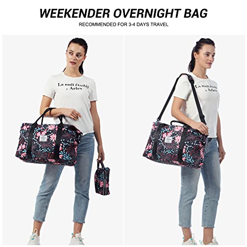 Lovevook Weekender Bag For Women Cute Travel Tote Bag Gym Duffel Bag With Toiletry Bag Carry On Bag Overnight Bag With Wet Pocket Hospital Bag For Labor And Delivery Medium #TOP5