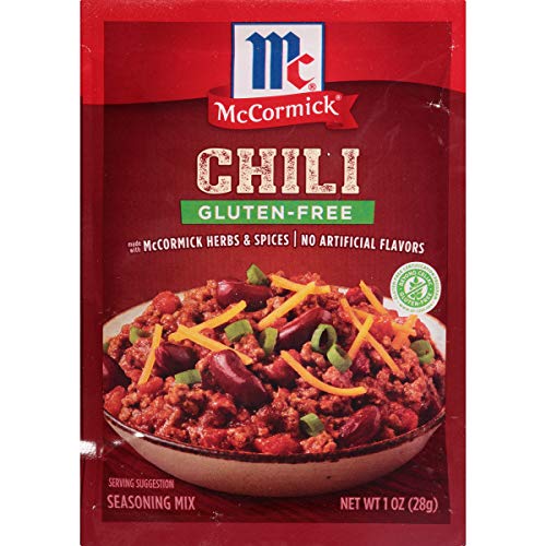 McCormick Chili Seasoning Mix, Gluten Free, 1 oz Pouch