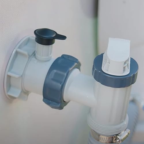 Miniatura 5 de 12363 12373 Reemplazo de la válvula de chorro de aire y tapa de válvula de chorro de aire para natación sobre el suelo